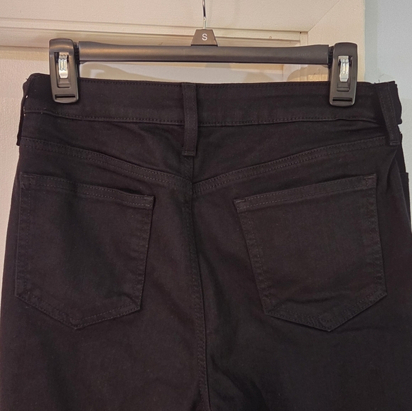 Chico's Women's Black So Slimming Girlfriend Slim Full- Length Jeans, size 8 - Picture 8 of 9